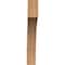Ekena Millwork 4"W x 28"D x 28"H Westlake Rough Sawn Knee Brace, Western Red Cedar BRC04X28X28WTL00RWR - alternate 3